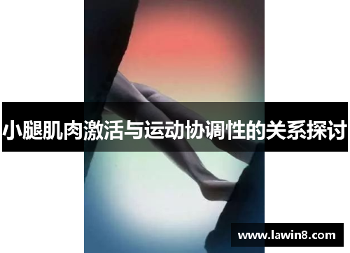 小腿肌肉激活与运动协调性的关系探讨